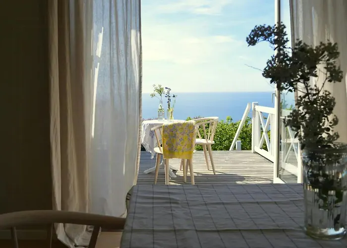 בית נופש Boutique With Sea View In Vang *